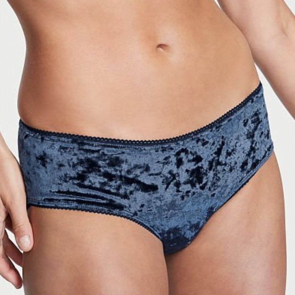 Victoria's Secret Embroidered Cotton Hiphugger panty